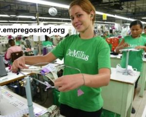 DEMILLUS ESTÁ ACEITANDO CURRICULO PARA VAGAS DE EMPREGOS - R$ 1.205,00 - COM E SEM EXPERIÊNCIA - DIVERSAS AREAS - ARRUMAR, LIMPEZA GERAL, PRODUÇÃO - RIO DE JANEIRO