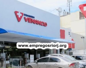 DROGARIAS VENÂNCIO ESTÁ ACEITANDO CURRICULO PARA FUTURAS VAGAS DE EMPREGOS - R$ 1.248,67 + CESTA BÁSICA - COM E SEM EXPERIENCIA - RIO DE JANEIRO