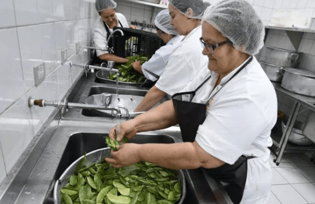 Auxiliar de Cozinha - Ajudar o cozinheiro nas atividades - Rio de Janeiro