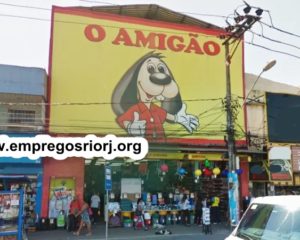 Loja de Brinquedos e utilidades domesticas O Amigão está com vagas de empregos abertas - com e sem experiência - Rio de janeiro