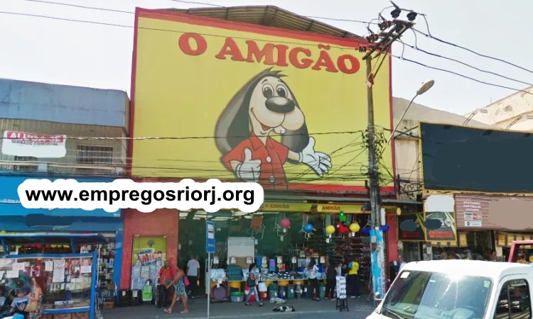 Loja de Brinquedos e utilidades domesticas O Amigão está com vagas de empregos abertas - com e sem experiência - Rio de janeiro