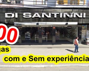 Di Santinni abre vagas 500 vagas para vendedor, caixa, atendente de loja - extra natal - RJ